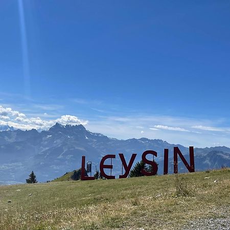 Charmant Appartement Au Vagabond Leysin Zewnętrze zdjęcie