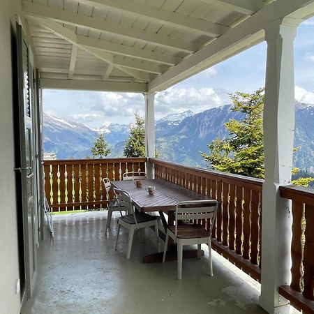 Charmant Appartement Au Vagabond Leysin Zewnętrze zdjęcie