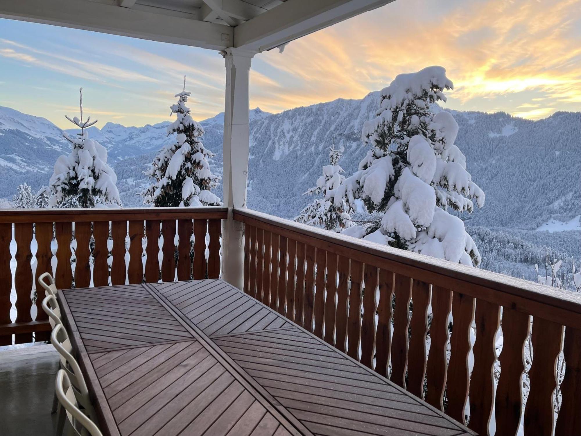 Charmant Appartement Au Vagabond Leysin Zewnętrze zdjęcie